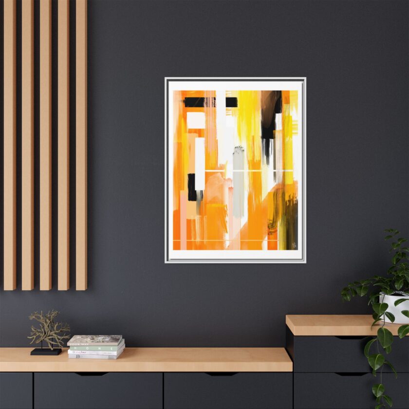 Liquid Gold Canvas, Framed - Image 60