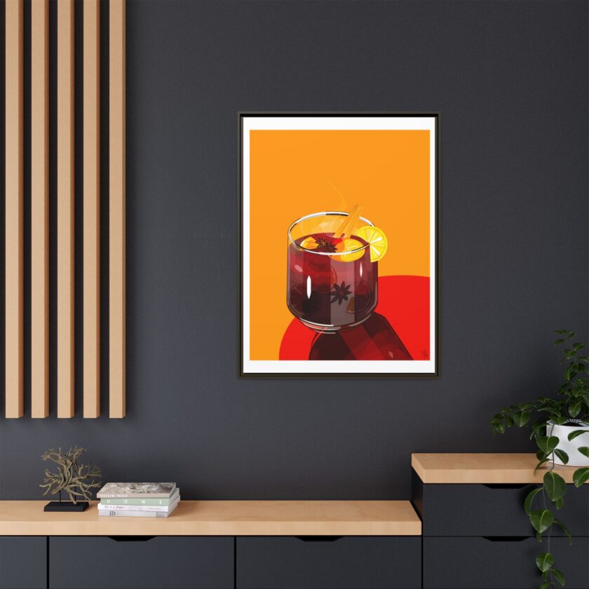 Mulled Wine Canvas, Framed - Image 56