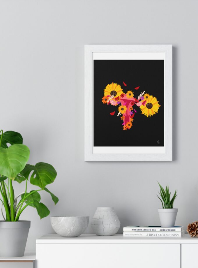 Nature Is Healing Poster, Framed