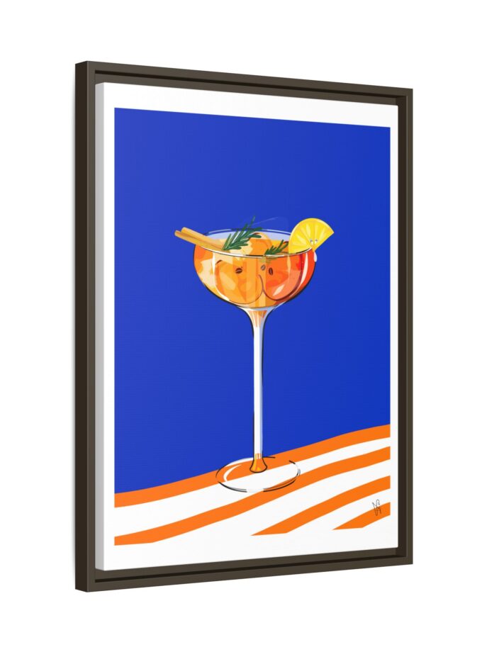 Apple Cider Canvas, Framed