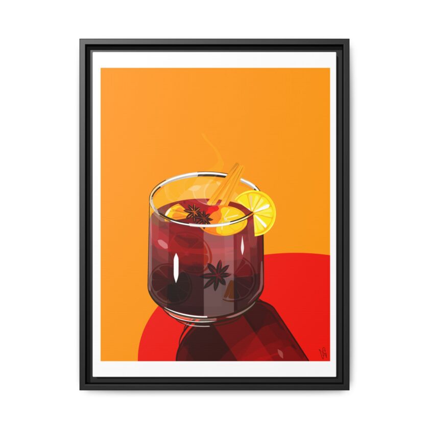 Mulled Wine Canvas, Framed - Image 13