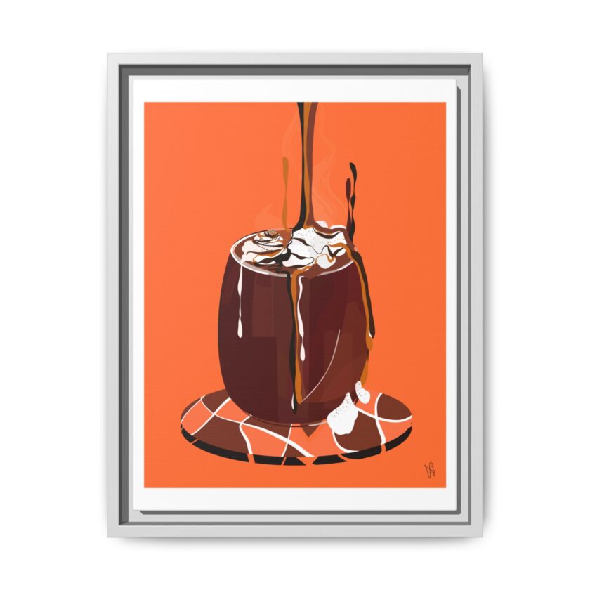 Hot Chocolate Canvas, Framed - Image 33