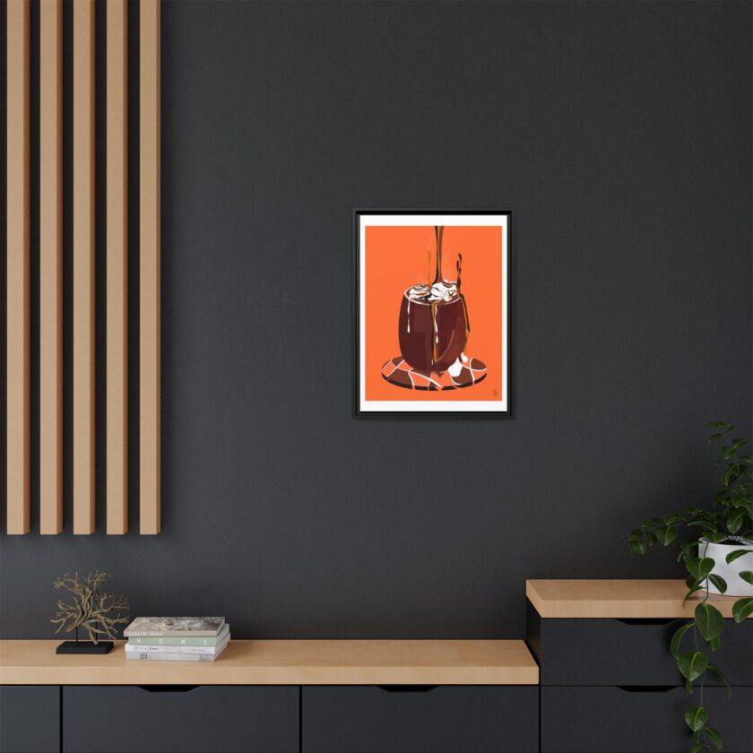 Hot Chocolate Canvas, Framed - Image 16