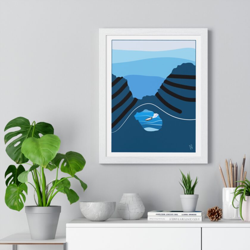 Sky Is Bright Poster, Framed - Image 5
