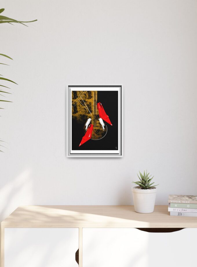 Birds Of A Feather Canvas, Framed