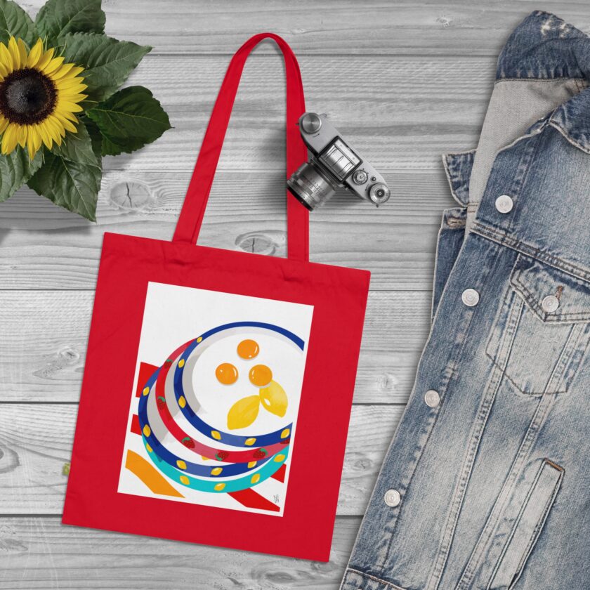 Three Yolks Tote Bag - Image 8