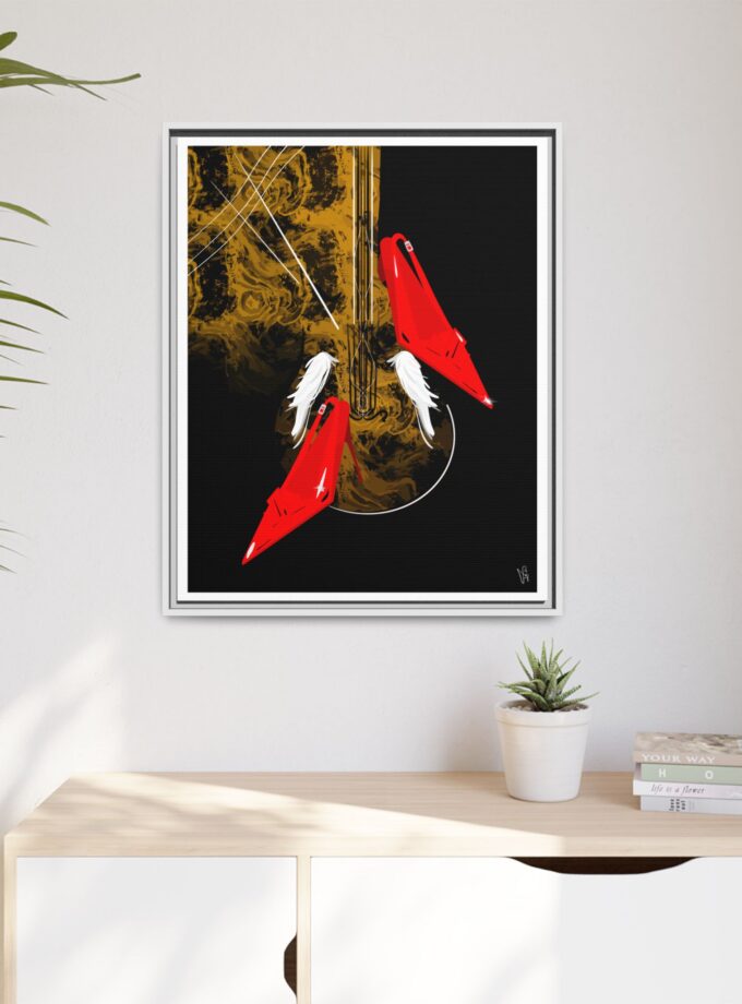Birds Of A Feather Canvas, Framed