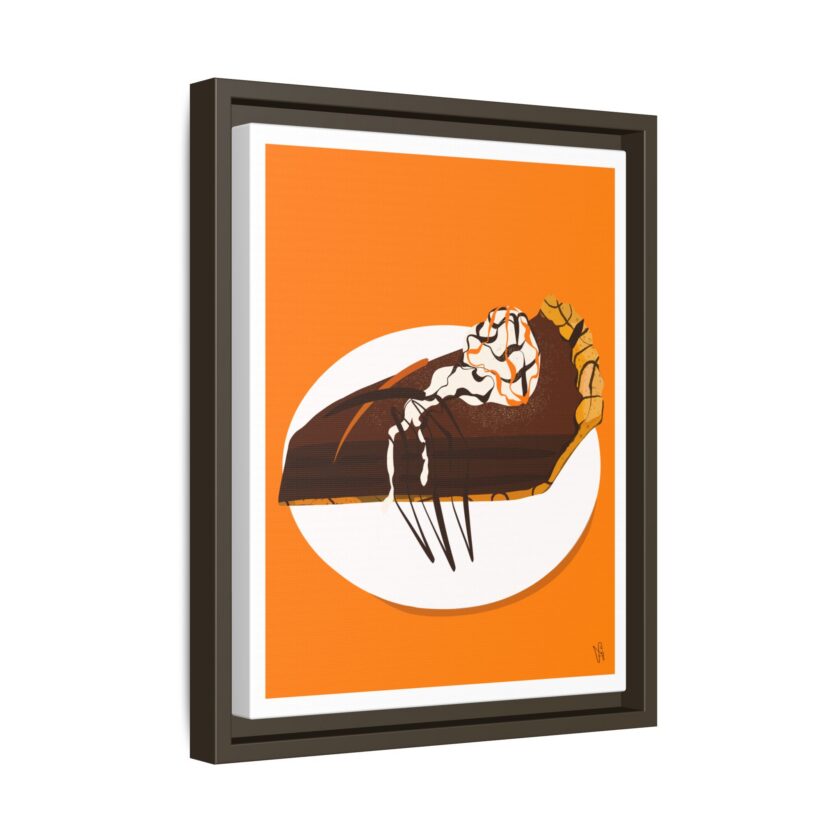 Chocolate Pie Canvas, Framed - Image 22