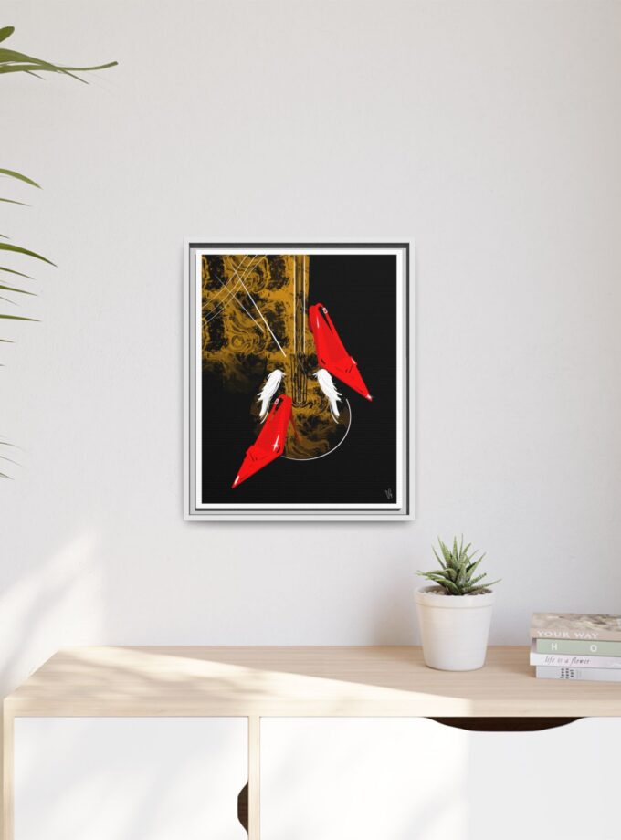 Birds Of A Feather Canvas, Framed