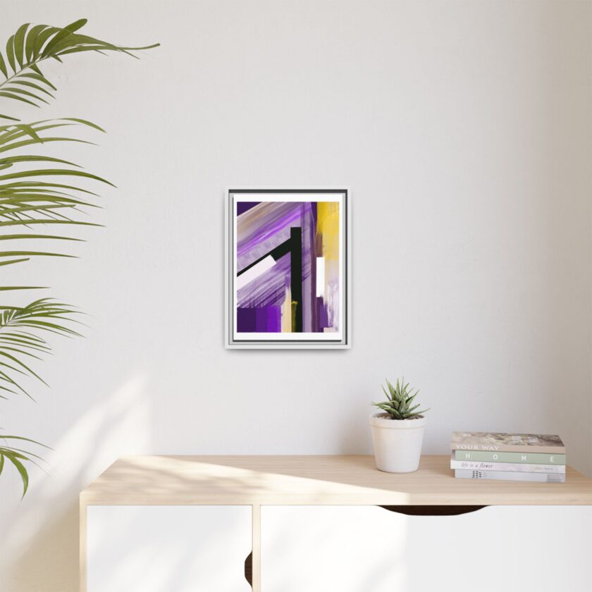 Lilac Canvas, Framed - Image 35