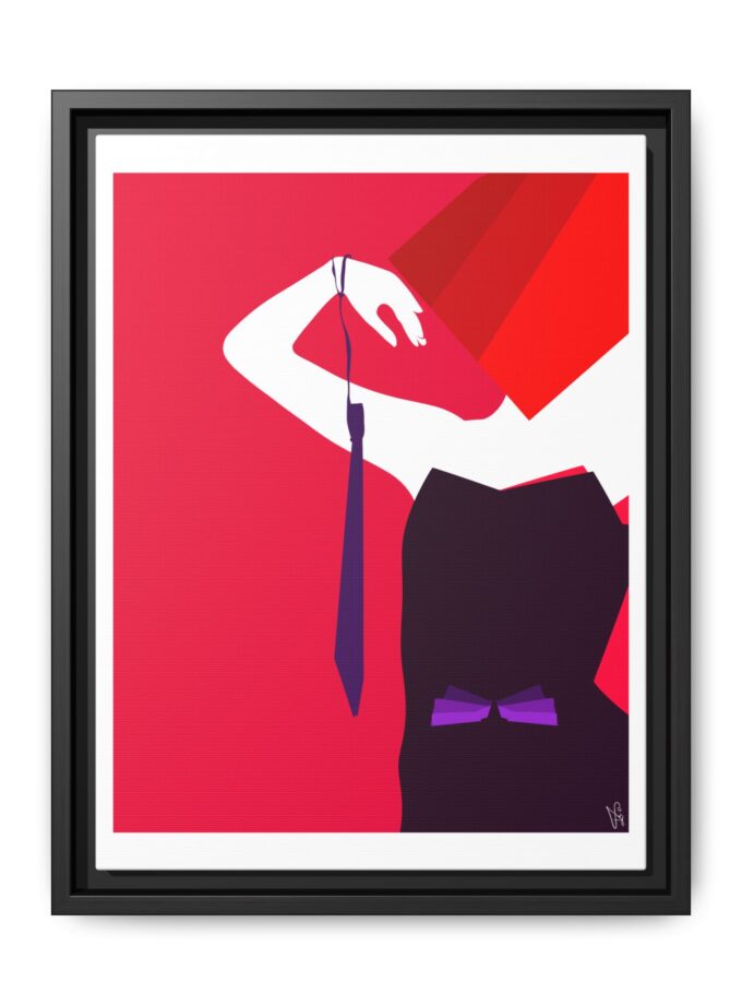 Mistress Canvas, Framed