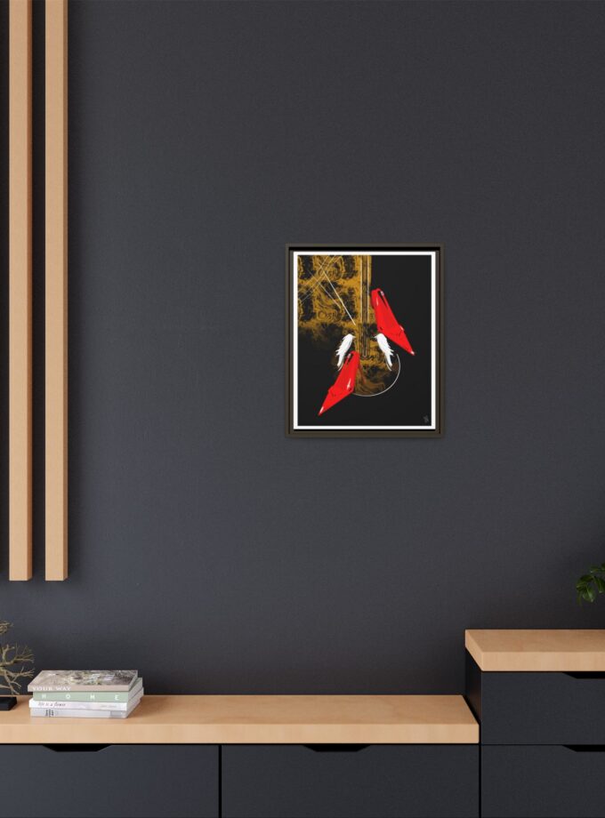 Birds Of A Feather Canvas, Framed