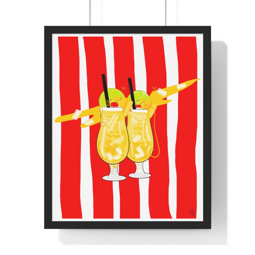 Pina Colada Poster, Framed - Image 19