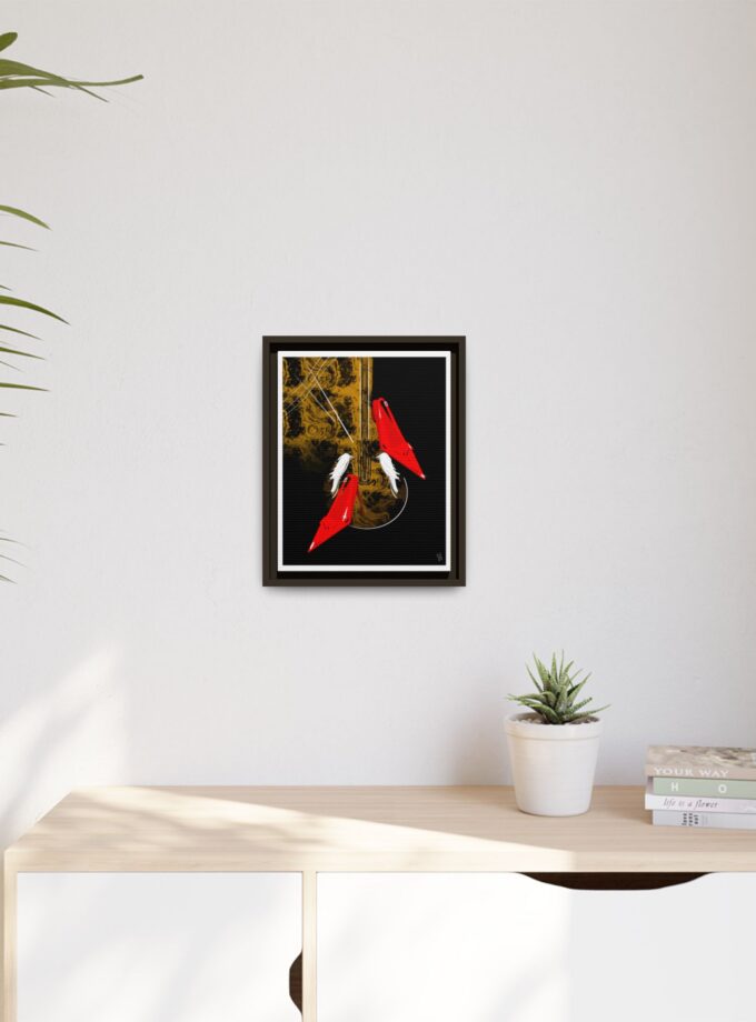 Birds Of A Feather Canvas, Framed