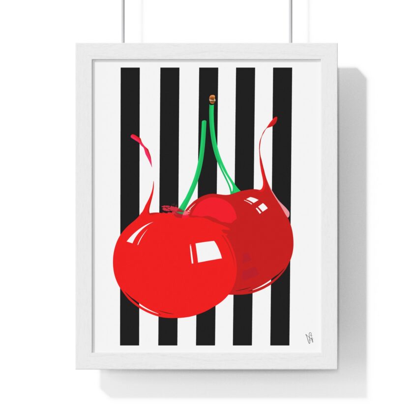 Cherries Poster, Framed - Image 4