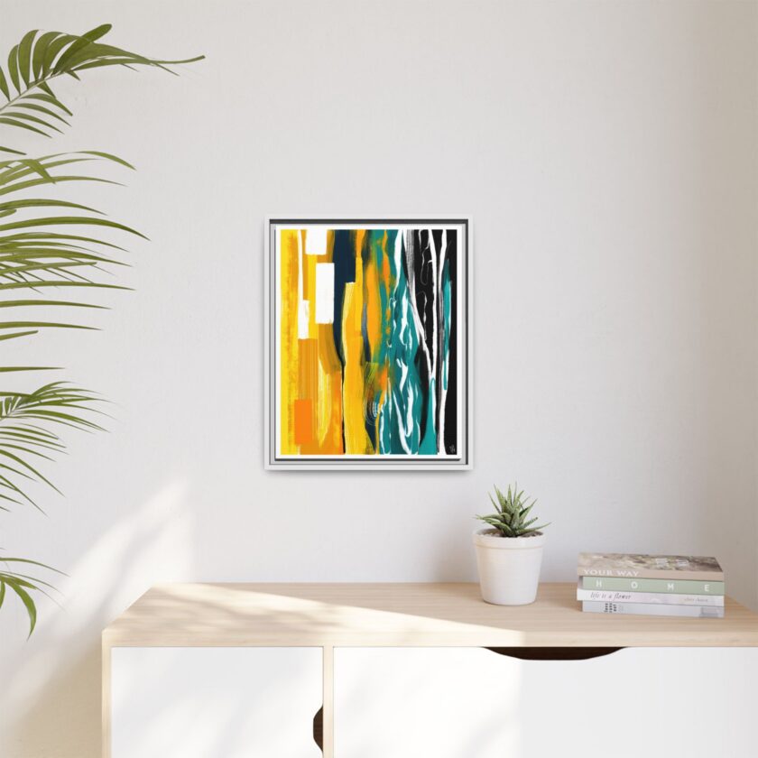 Midnight Swim Canvas, Framed - Image 43