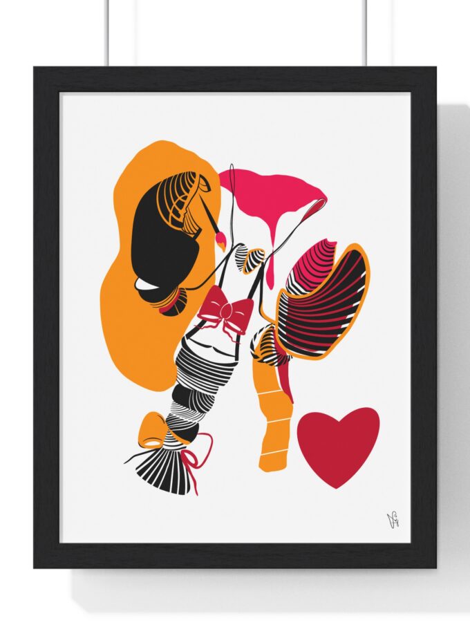 El Maestro Poster, Framed