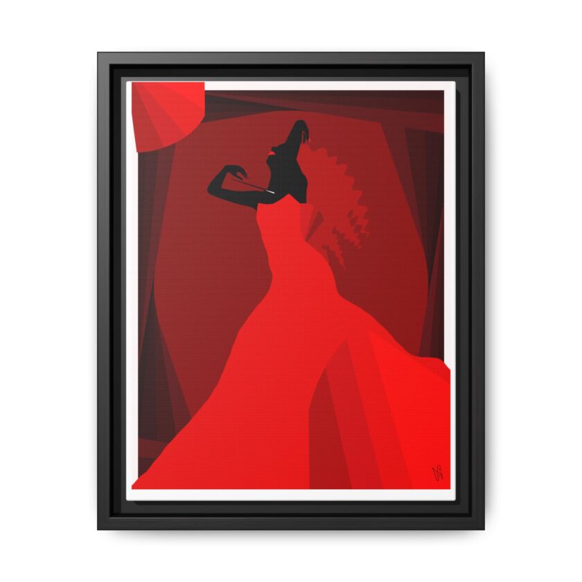 Teatrica Canvas, Framed