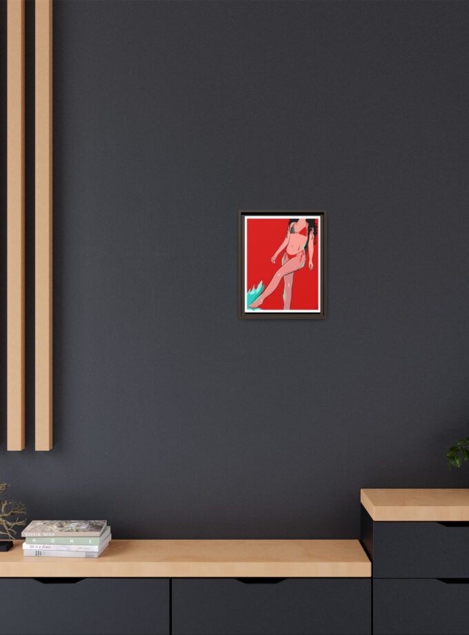 Budva Canvas, Framed