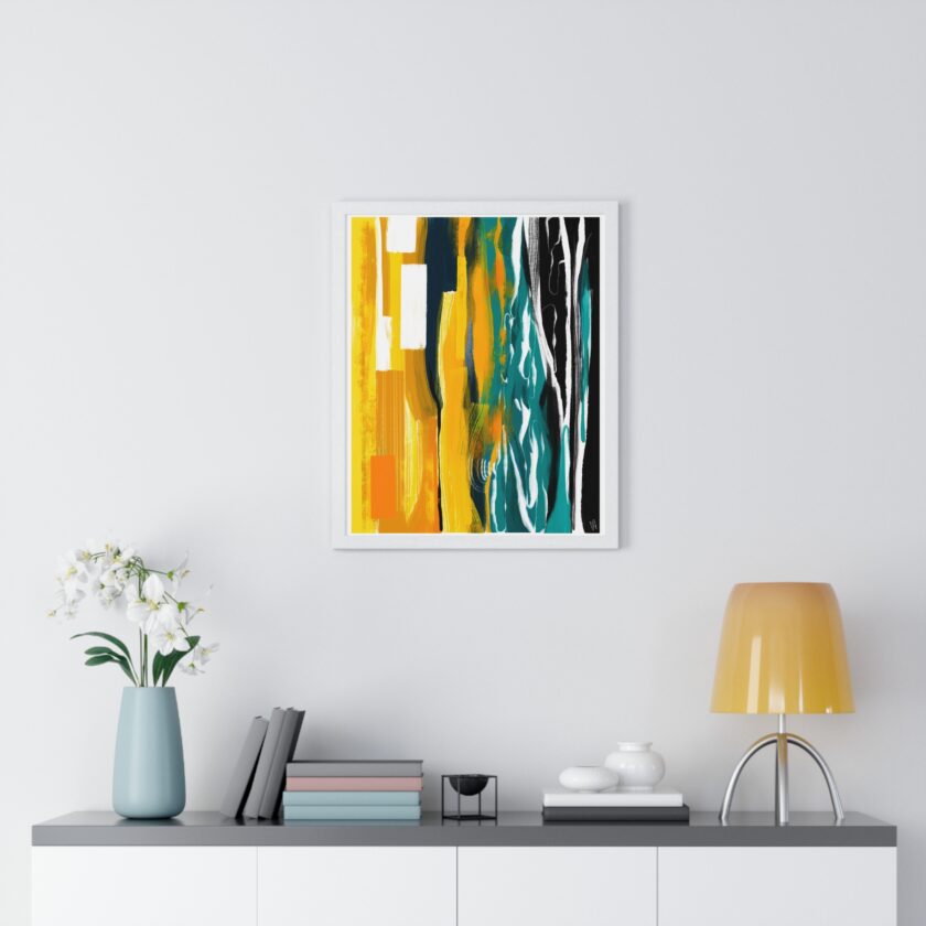 Midnight Swim Poster, Framed - Image 23