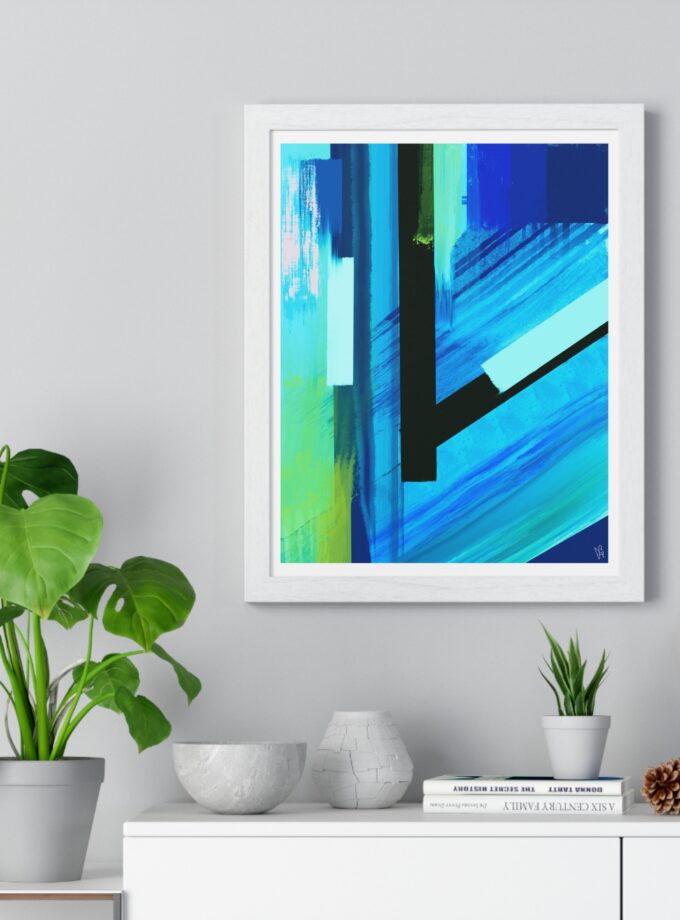 Future Poster, Framed