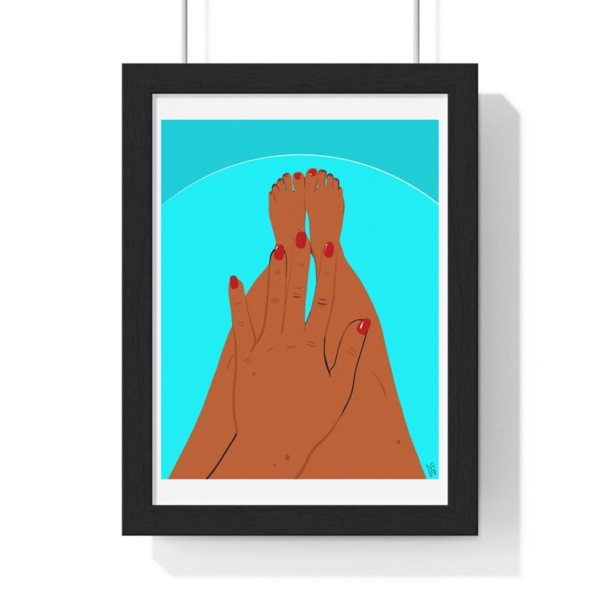 Pool Polish Poster, Framed - Image 13
