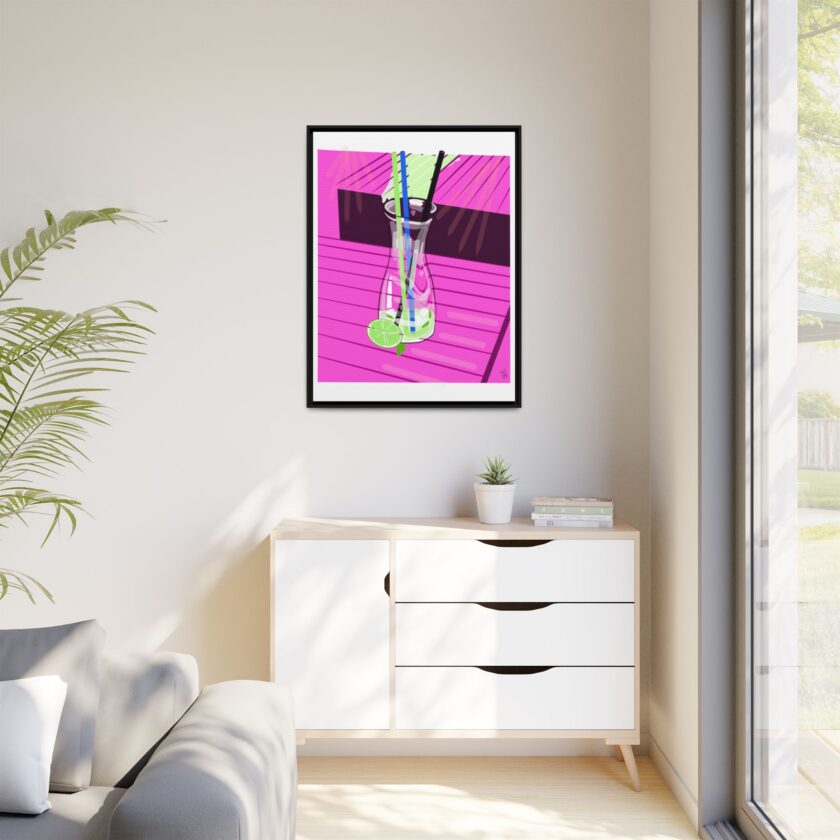 Mojito In Starigrad Canvas, Framed - Image 19