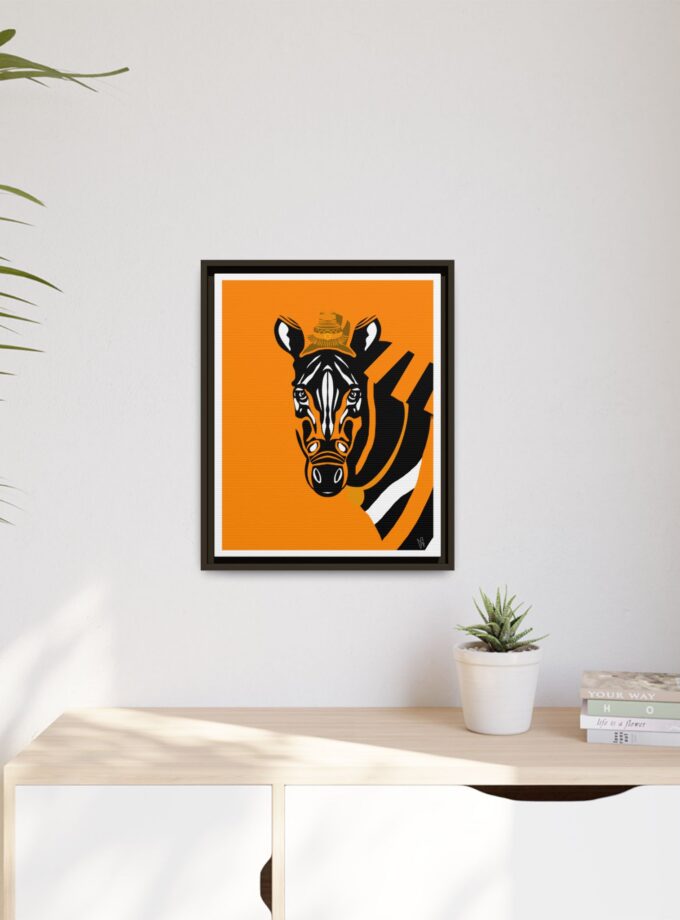 Savanna Canvas, Framed