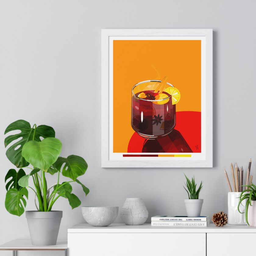 Mulled Wine Poster, Framed - Image 5