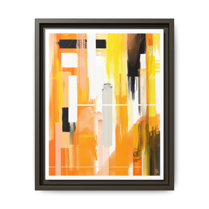 Liquid Gold Canvas, Framed - Image 21