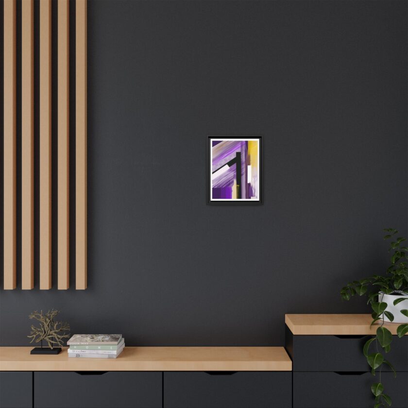 Lilac Canvas, Framed - Image 4