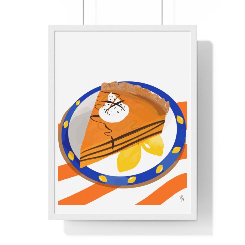 Pumpkin Pie Poster, Framed - Image 10