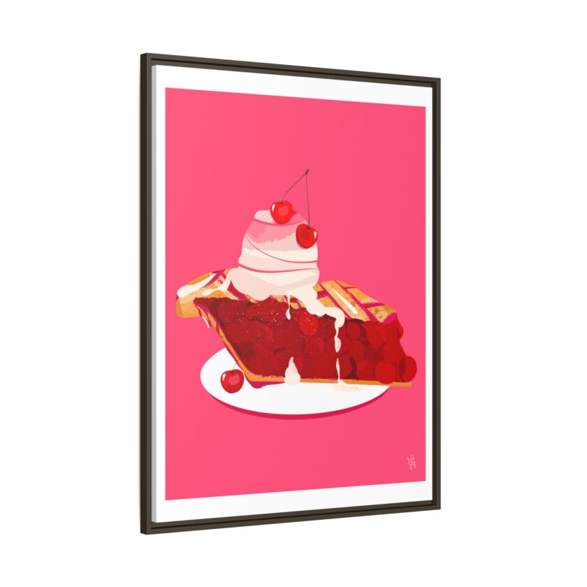 Cherry Pie Canvas, Framed - Image 54