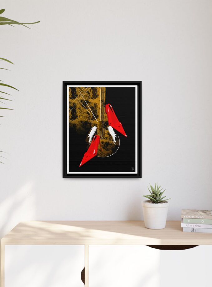 Birds Of A Feather Canvas, Framed