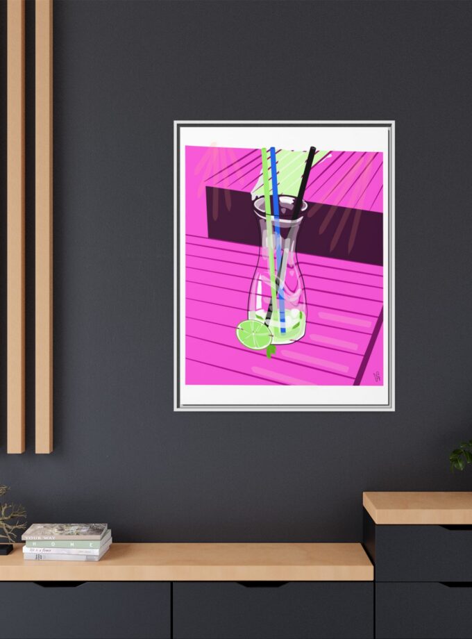 Mojito In Starigrad Canvas, Framed