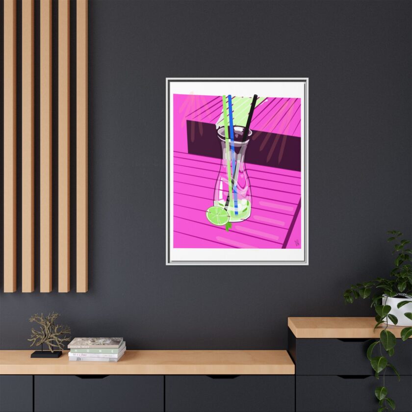 Mojito In Starigrad Canvas, Framed - Image 60