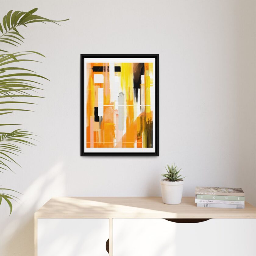Liquid Gold Canvas, Framed - Image 15