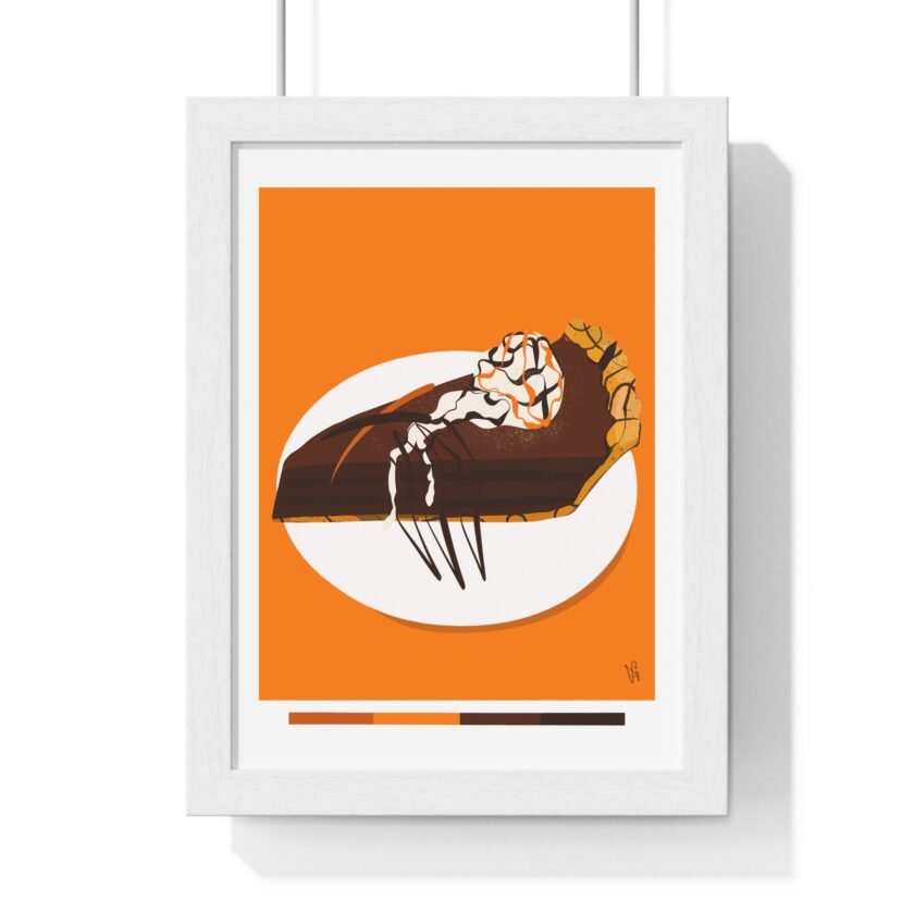 Chocolate Pie Poster, Framed - Image 16