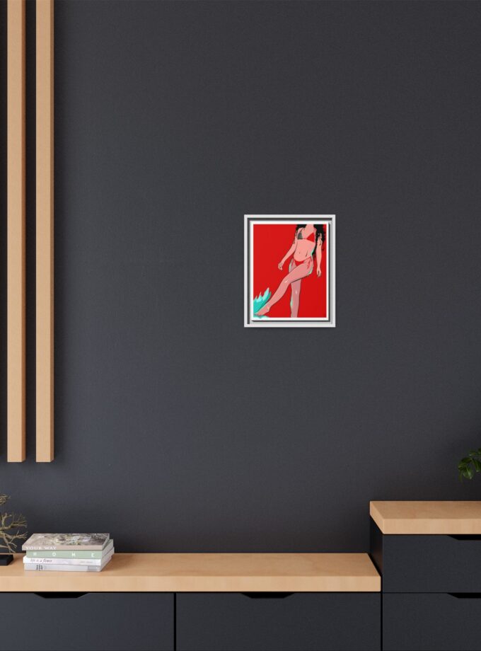 Budva Canvas, Framed