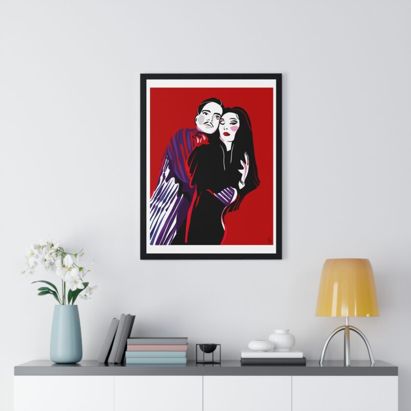90' Bloody Halloween Poster, Framed - Image 8