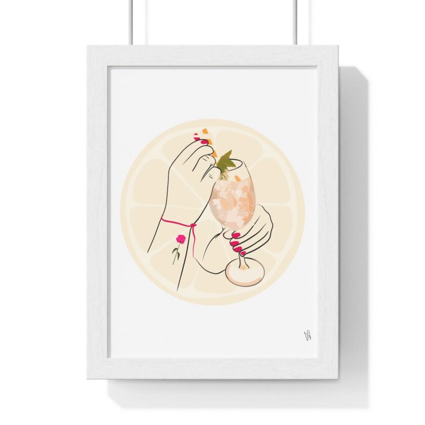 A Toast To Friendship Poster, Framed - Image 16