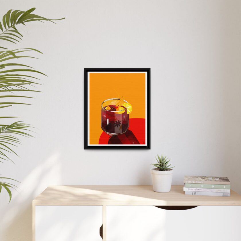 Mulled Wine Canvas, Framed - Image 11