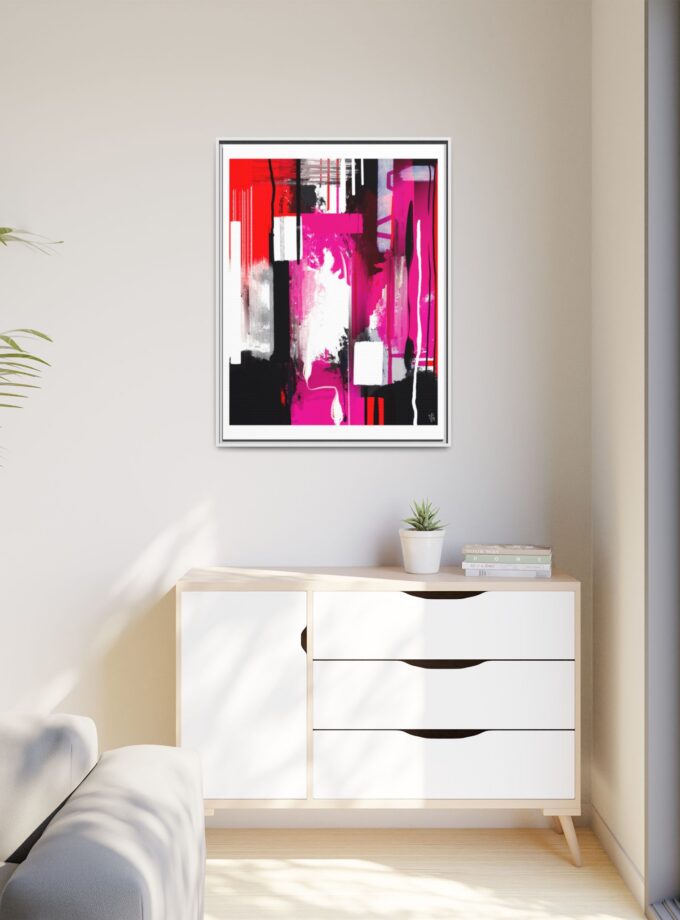 End Of Grieving Canvas, Framed