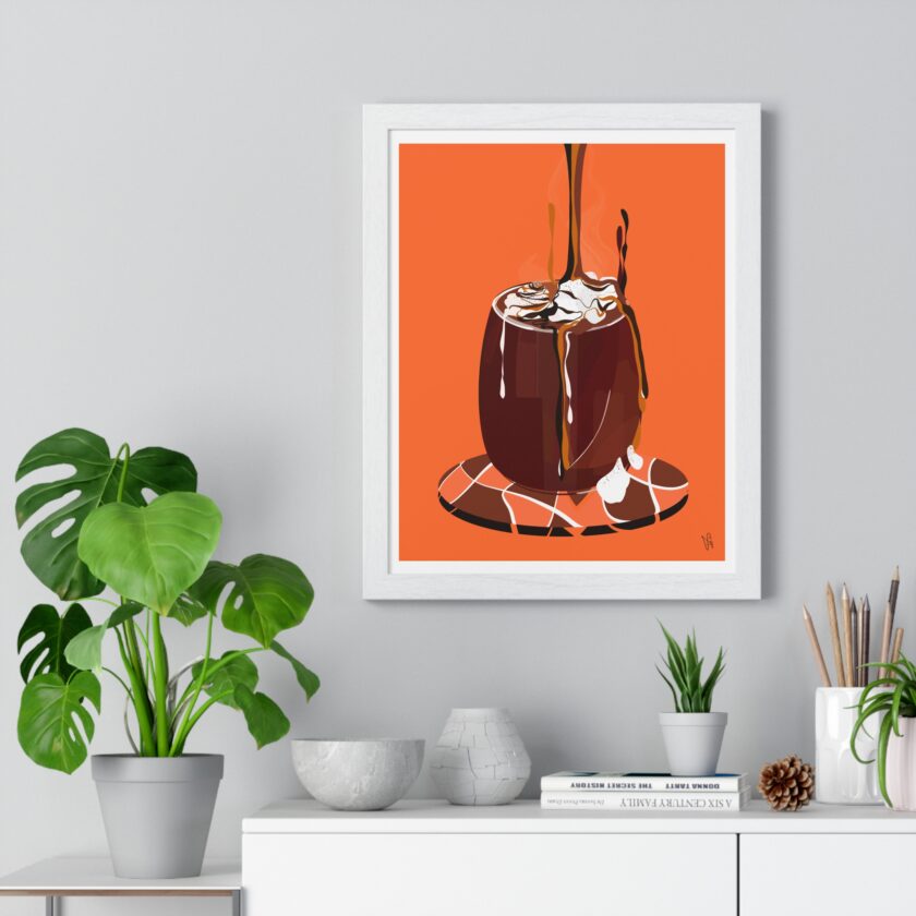 Hot Chocolate Poster, Framed - Image 5