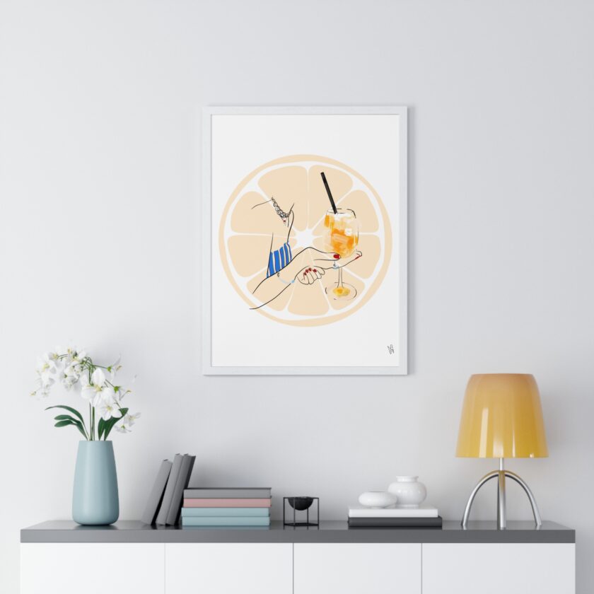 Mimosa in Dubrovnik Poster, Framed - Image 11