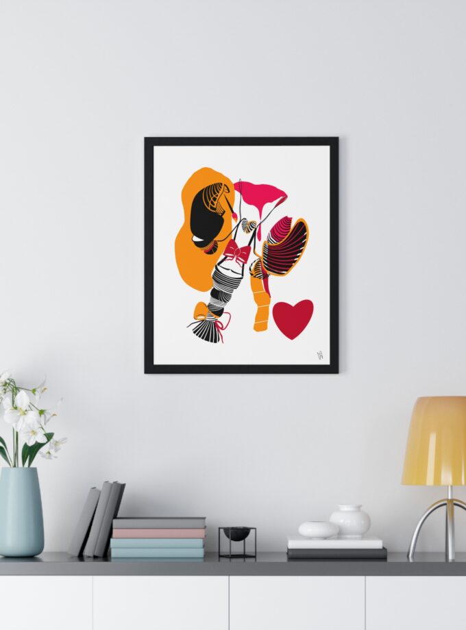 El Maestro Poster, Framed