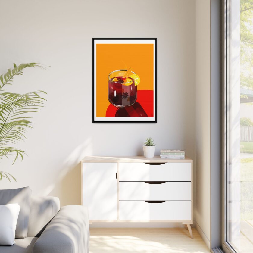 Mulled Wine Canvas, Framed - Image 19