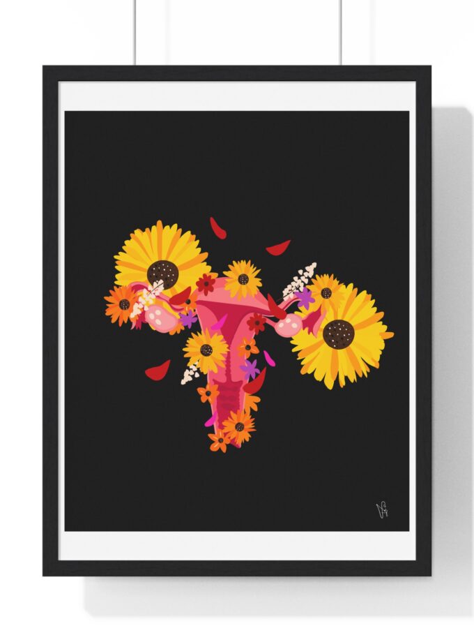 Nature Is Healing Poster, Framed