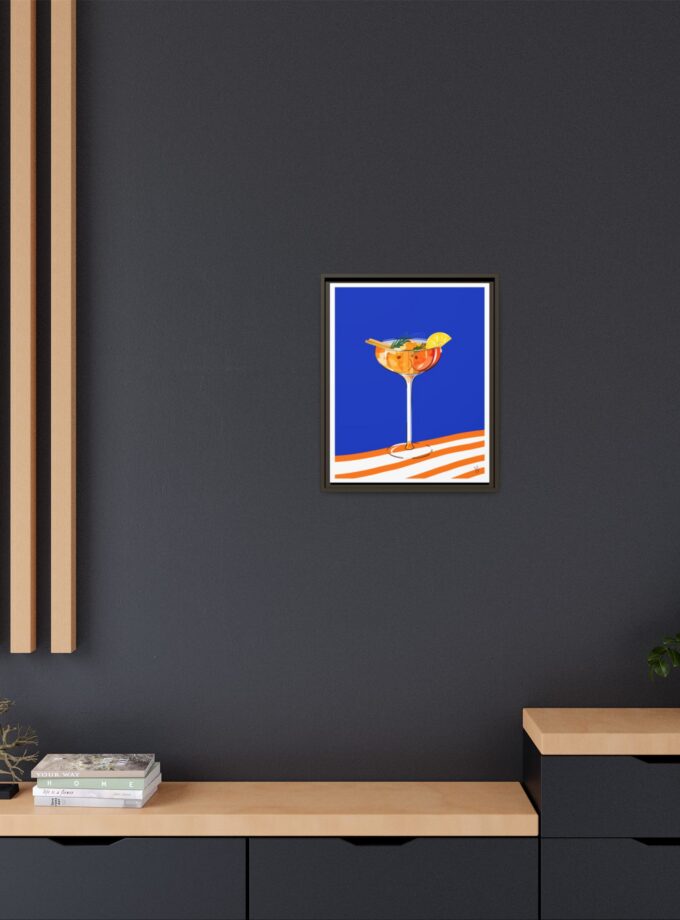 Apple Cider Canvas, Framed