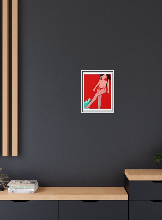 Budva Canvas, Framed